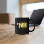 WIN at ALL costs! - 11oz Black Mug